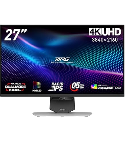 Amazon.co.jp: MSI デュアルモードゲーミングモニター MAG 274UPDF